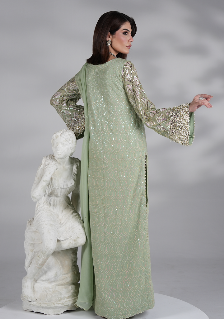 Mint Green Fancy Dress